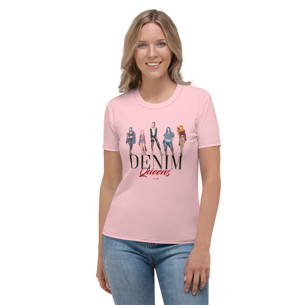 DENIM QUEENS D.Q. Women's T-shirt