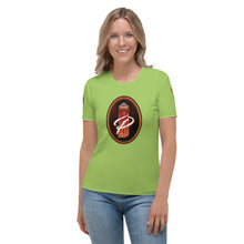 Load image into Gallery viewer, SAVAGE PRINCESS S.P. Women&#39;s T-shirt SP.lime
