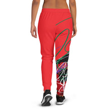 Load image into Gallery viewer, L.E.R. DESIGNS Women&#39;s Joggers cross cammo red

