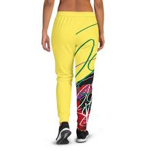 Load image into Gallery viewer, L.E.R. DESIGNS Women&#39;s Joggers cross cammo yellow
