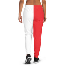 Load image into Gallery viewer, L.E.R. DESIGNS Women&#39;s Joggers red.wht
