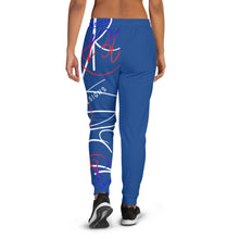 Load image into Gallery viewer, L.E.R. DESIGNS Women&#39;s Joggers red.wht.blu.blu
