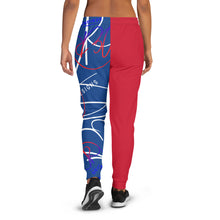 Load image into Gallery viewer, L.E.R. DESIGNS Women&#39;s Joggers red.blu
