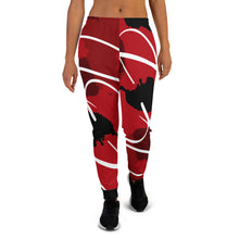 Load image into Gallery viewer, L.E.R. DESIGNS Red Cammo Women&#39;s Joggers
