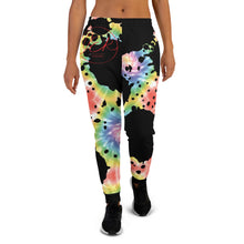 Load image into Gallery viewer, L.E.R. DESIGNS Grungy Tie Dye Women&#39;s Joggers
