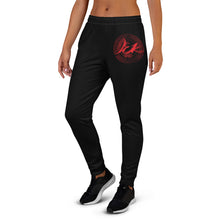 Load image into Gallery viewer, L.E.R. DESIGNS Women&#39;s Joggers black.red

