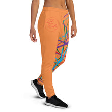 Load image into Gallery viewer, L.E.R. DESIGNS Women&#39;s Joggers multi-colored orange
