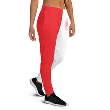 Load image into Gallery viewer, L.E.R. DESIGNS Women&#39;s Joggers red.wht
