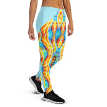 Load image into Gallery viewer, L.E.R. DESIGNS Psychedelic Plaid Women&#39;s Joggers
