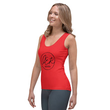 Load image into Gallery viewer, L.E.R. DESIGNS Cut &amp; Sew Tank Top red
