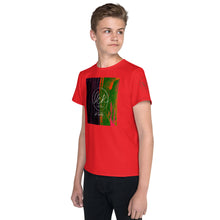 Load image into Gallery viewer, L.E.R. &quot;RED DREAD KING&quot; Youth crew neck t-shirt
