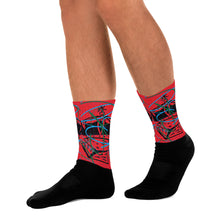 Load image into Gallery viewer, L.E.R. DESIGNS Socks red.king
