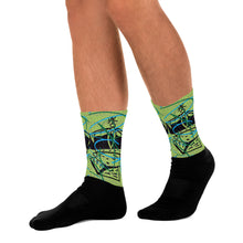 Load image into Gallery viewer, L.E.R. DESIGNS Socks lime.king
