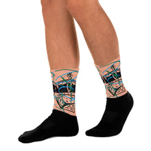 Load image into Gallery viewer, L.E.R. DESIGNS Socks peach.king
