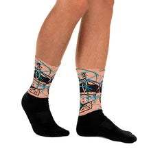 Load image into Gallery viewer, L.E.R. DESIGNS Socks peach.king
