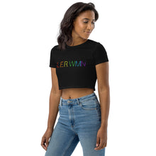 Load image into Gallery viewer, L.E.R. WMN Organic &quot;Pride&quot; Crop Top

