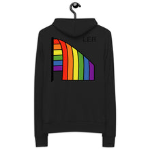 Load image into Gallery viewer, L.E.R. WMN Unisex &quot;Pride&quot; zip hoodie
