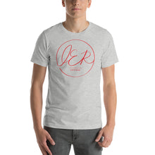 Load image into Gallery viewer, L.E.R. Designs Short-Sleeve Unisex T-Shirt red.logo
