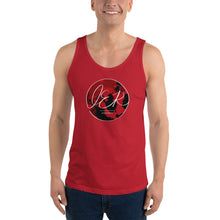 Load image into Gallery viewer, L.E.R. DESIGNS Red Cammo Unisex Tank Top
