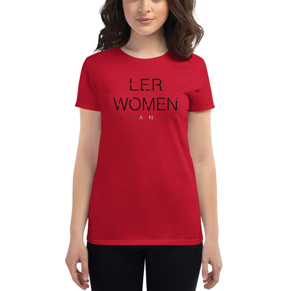 L.E.R. WOMEN FRANCE Women's t-shirt